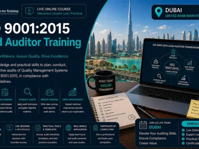 Dubai | ISO 9001:2015 Lead Auditor Training