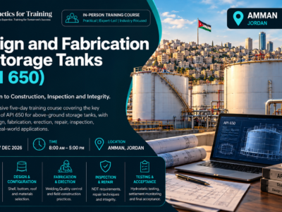 Online | Design and Fabrication of Storage Tanks (API 650)